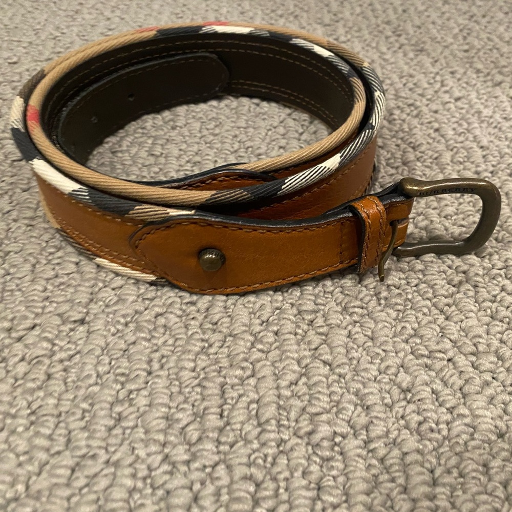 Authentic Burberry Belt